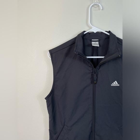 Adidas Women's Adidas Full Zip Vest Vintage Size M - Picture 2 of 15